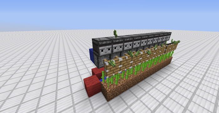 マイクラ オブザーバー式サトウキビ自動収穫装置で 3マスに育ったサトウキビのみ収穫する方法 役に立つと思っている
